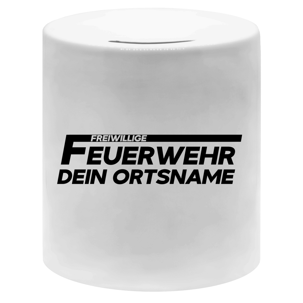Spardose - Freiwillige Feuerwehr [Personalisierbar]