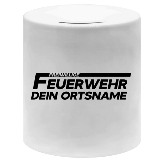 Spardose - Freiwillige Feuerwehr [Personalisierbar]