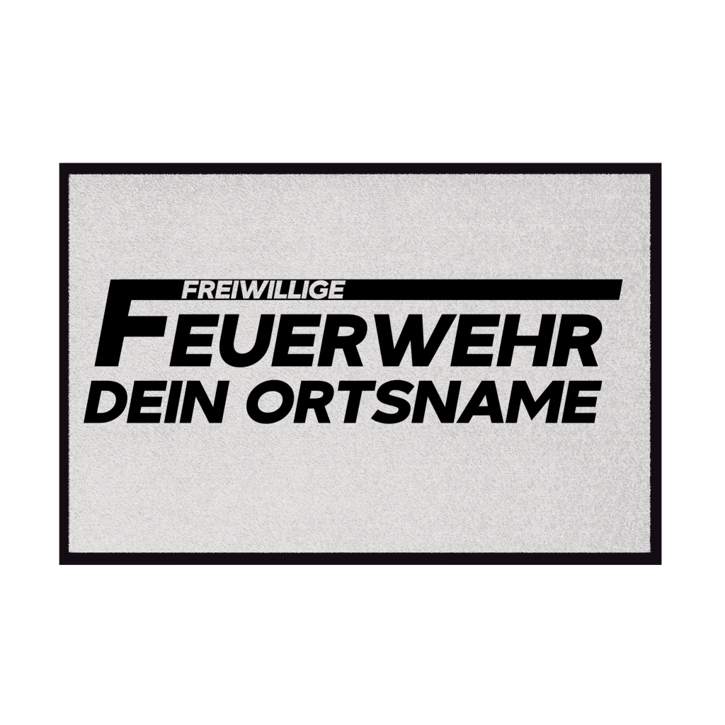 Fußmatte - Freiwillige Feuerwehr [Personalisierbar]