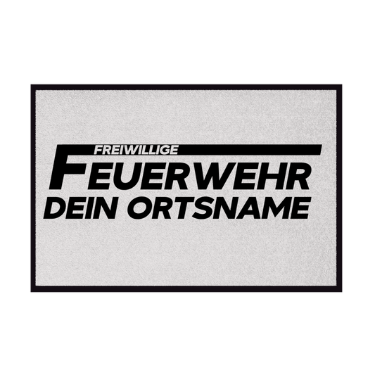 Fußmatte - Freiwillige Feuerwehr [Personalisierbar]