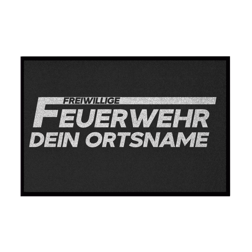 Fußmatte - Freiwillige Feuerwehr [Personalisierbar]