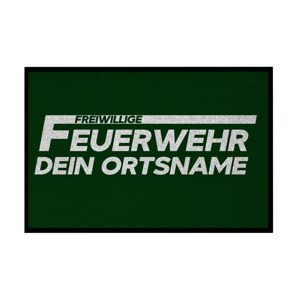 Fußmatte - Freiwillige Feuerwehr [Personalisierbar]