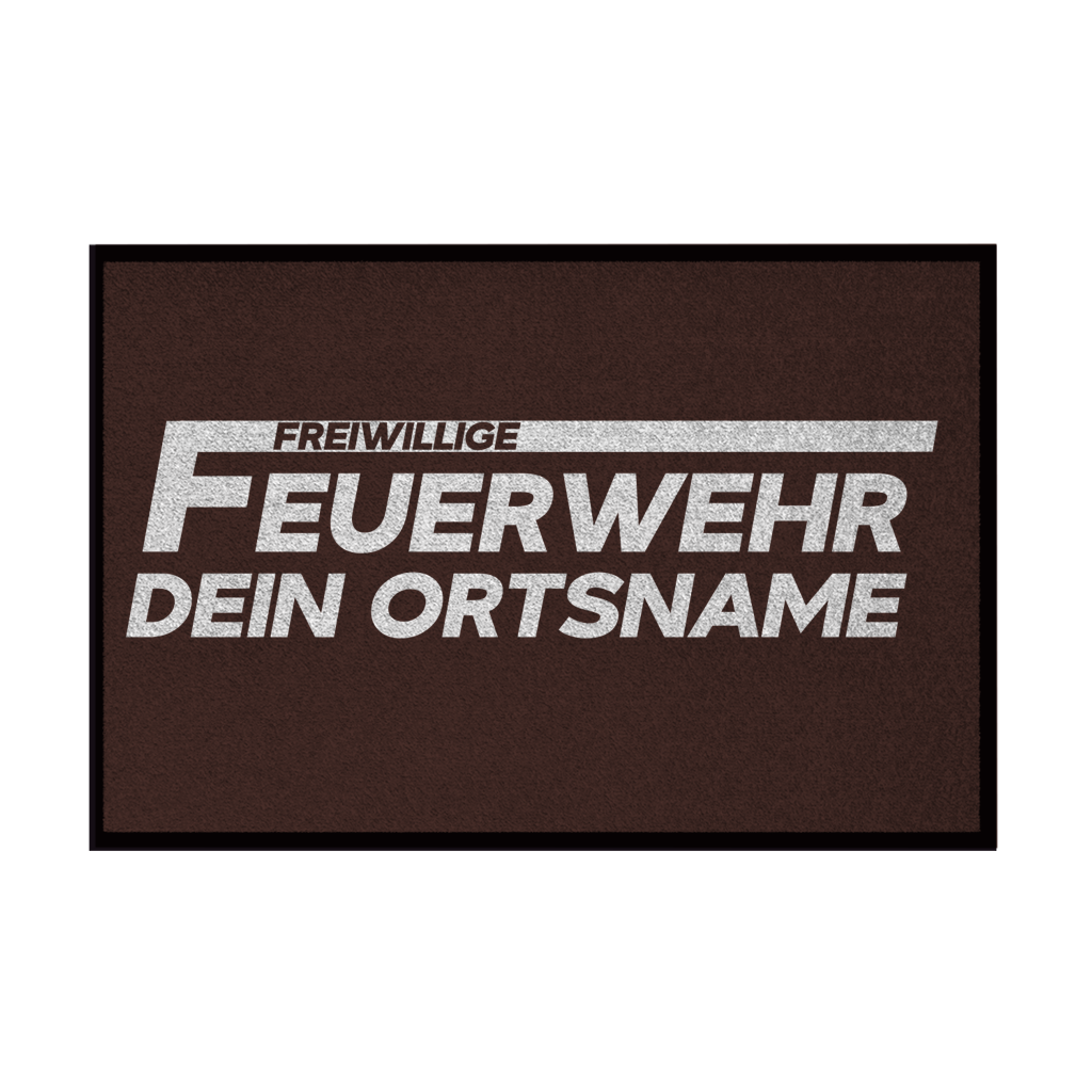 Fußmatte - Freiwillige Feuerwehr [Personalisierbar]