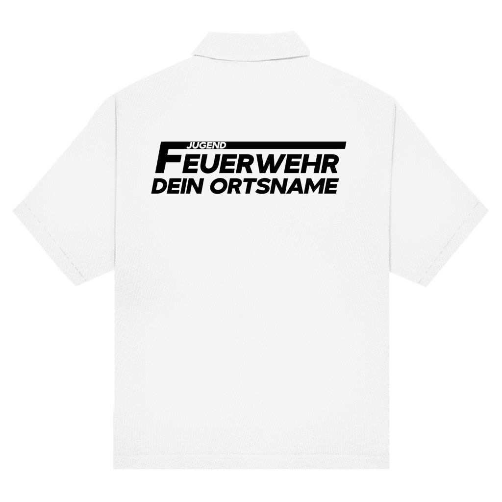 Unisex Poloshirt - Jugendfeuerwehr [Personalisierbar]