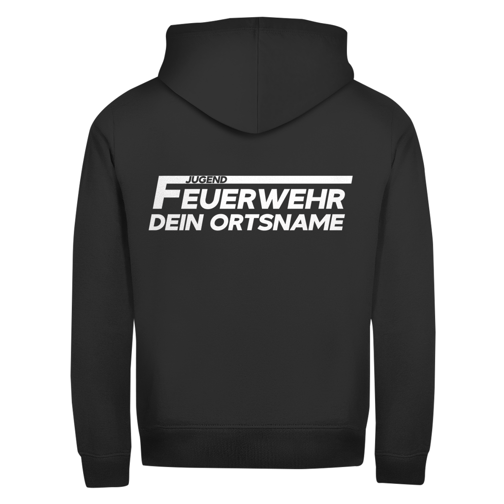 Unisex Zipper Hoodie - Jugendfeuerwehr [Personalisierbar]