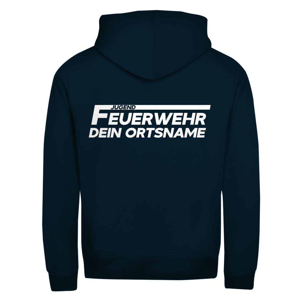 Unisex Zipper Hoodie - Jugendfeuerwehr [Personalisierbar]