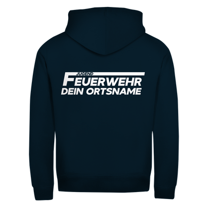 Unisex Zipper Hoodie - Jugendfeuerwehr [Personalisierbar]