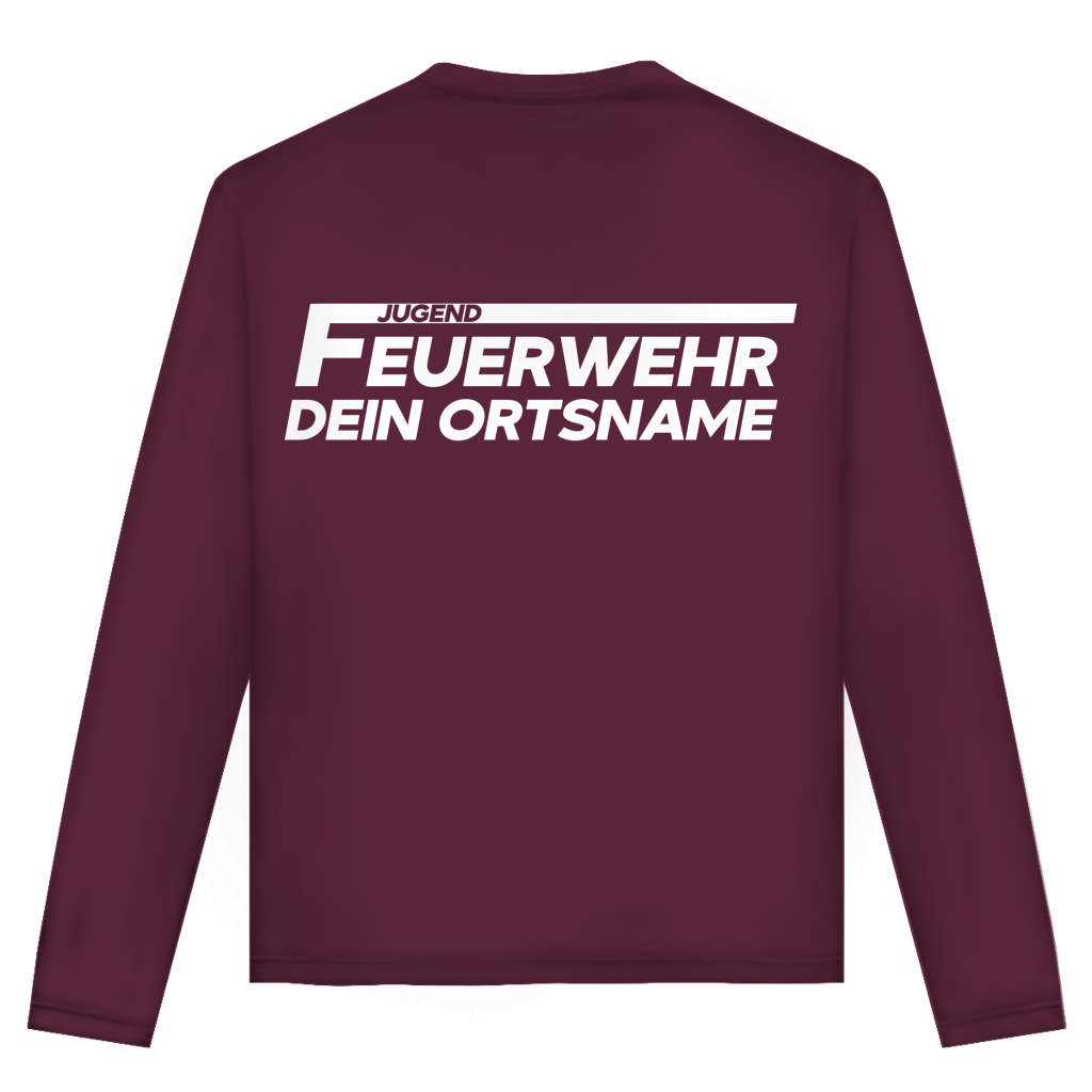 Unisex Langarmshirt - Jugendfeuerwehr [Personalisierbar]
