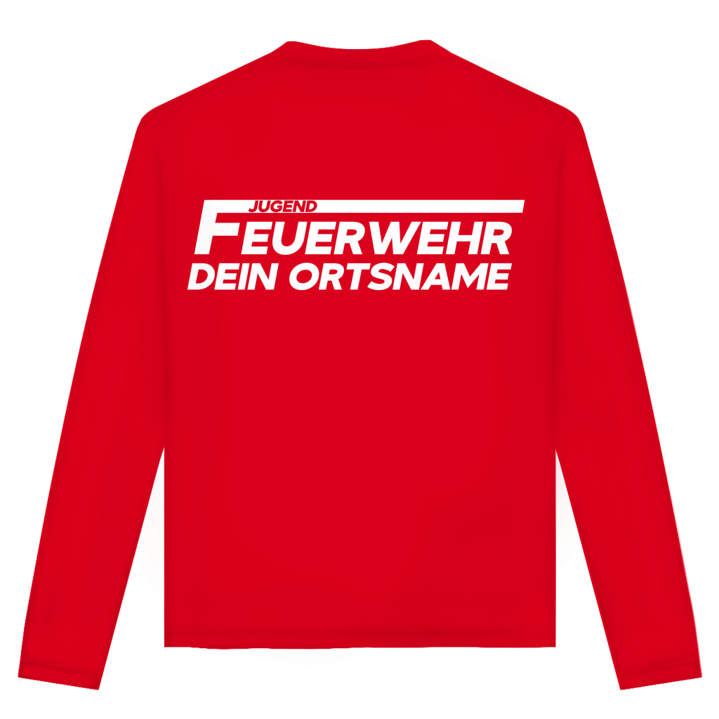 Unisex Langarmshirt - Jugendfeuerwehr [Personalisierbar]