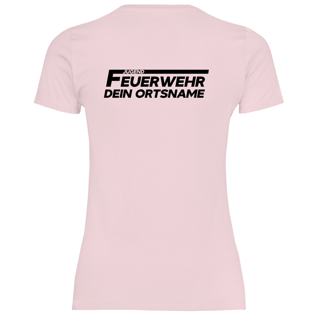Damen T-Shirt - Jugendfeuerwehr [Personalisierbar]