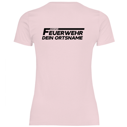 Damen T-Shirt - Jugendfeuerwehr [Personalisierbar]