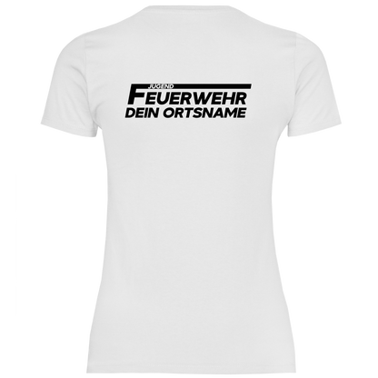 Damen T-Shirt - Jugendfeuerwehr [Personalisierbar]