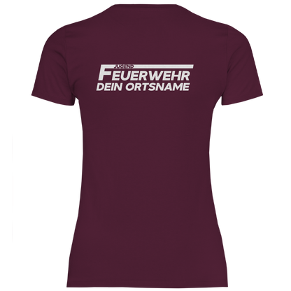 Damen T-Shirt - Jugendfeuerwehr [Personalisierbar]