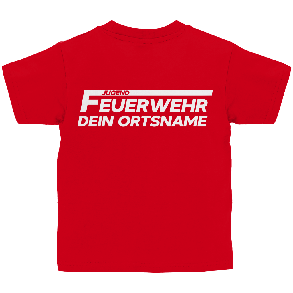 Kinder T-Shirt - Jugendfeuerwehr [Personalisierbar]