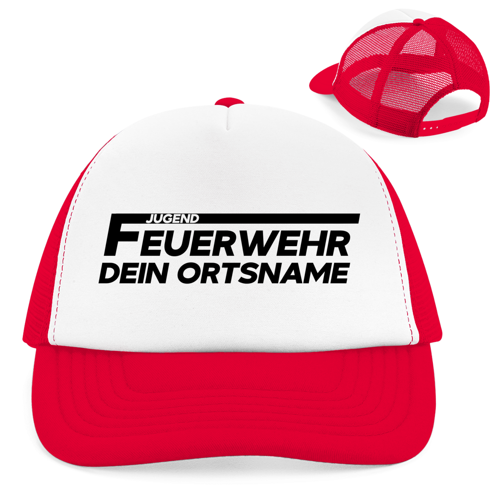 Retro Trucker Cap - Jugendfeuerwehr [Personalisierbar]