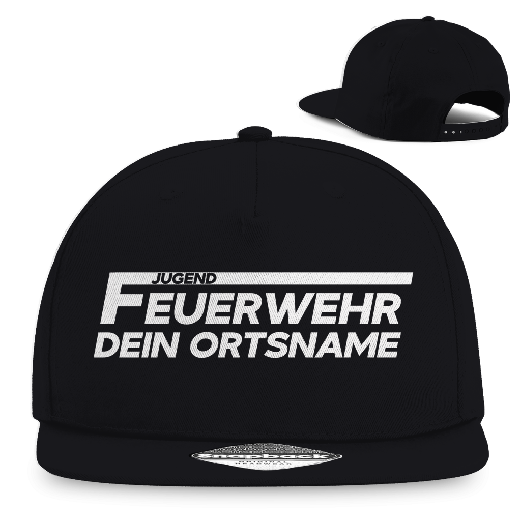 Snapback Rapper Cap - Jugendfeuerwehr [Personalisierbar]