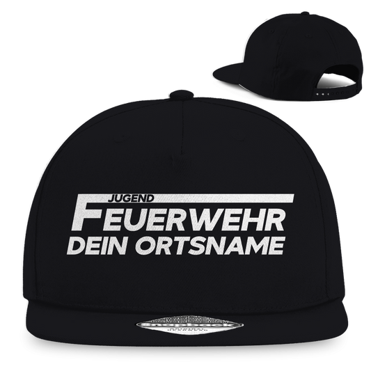 Snapback Rapper Cap - Jugendfeuerwehr [Personalisierbar]
