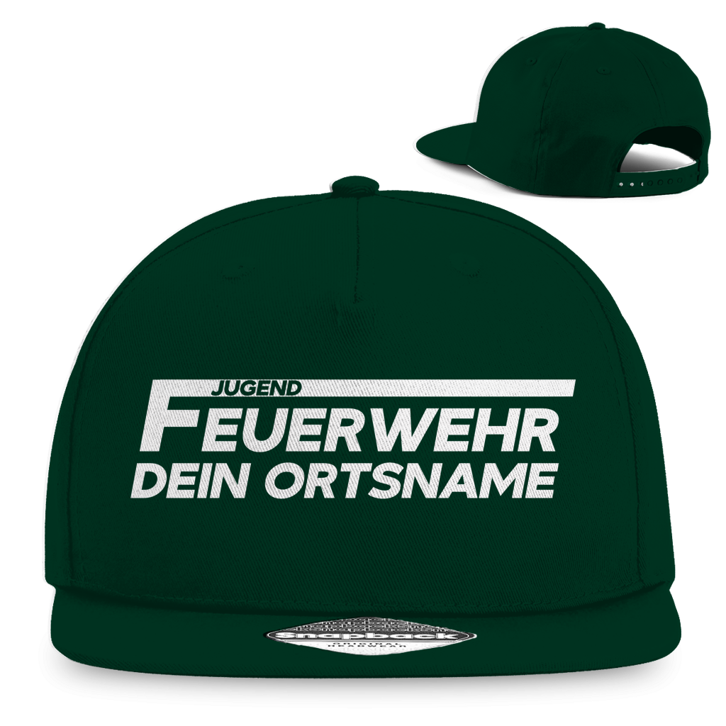 Snapback Rapper Cap - Jugendfeuerwehr [Personalisierbar]