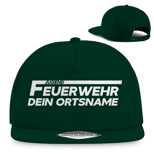 Snapback Rapper Cap - Jugendfeuerwehr [Personalisierbar]