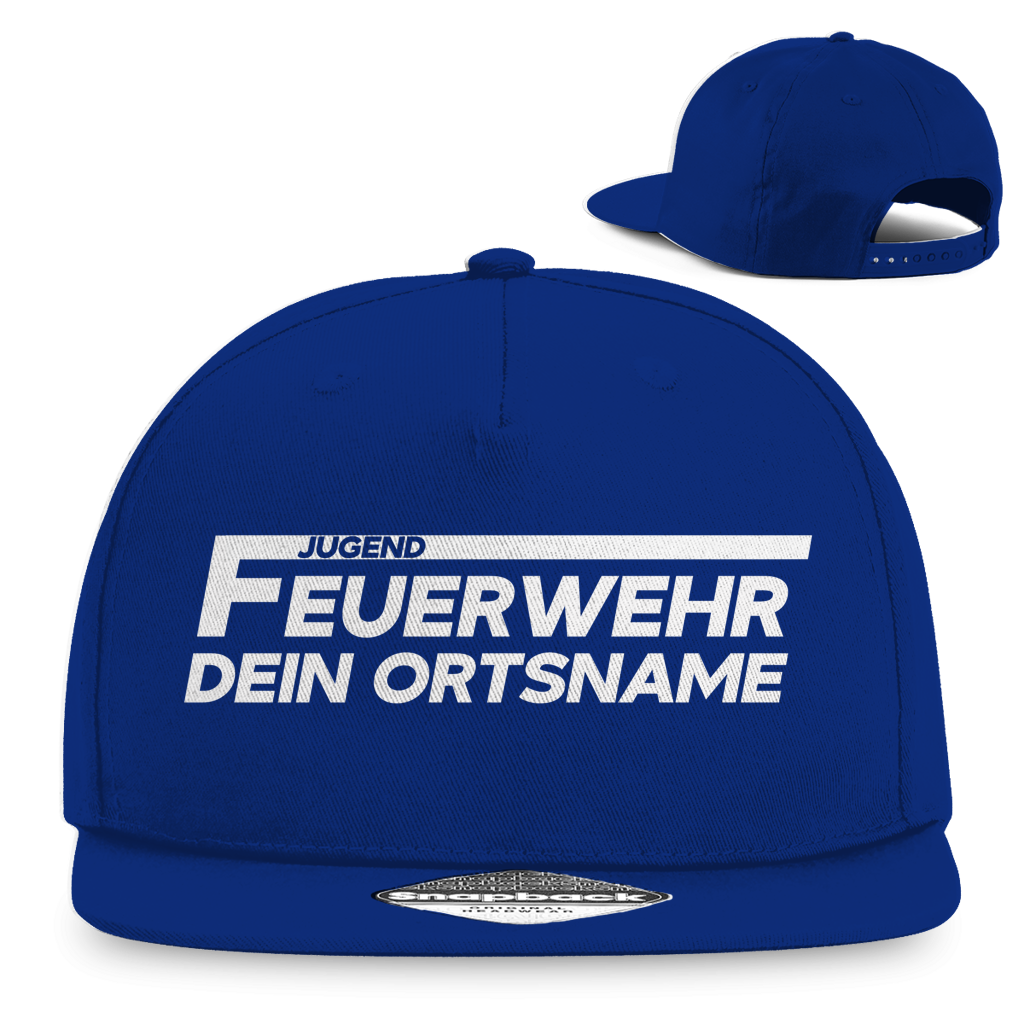 Snapback Rapper Cap - Jugendfeuerwehr [Personalisierbar]