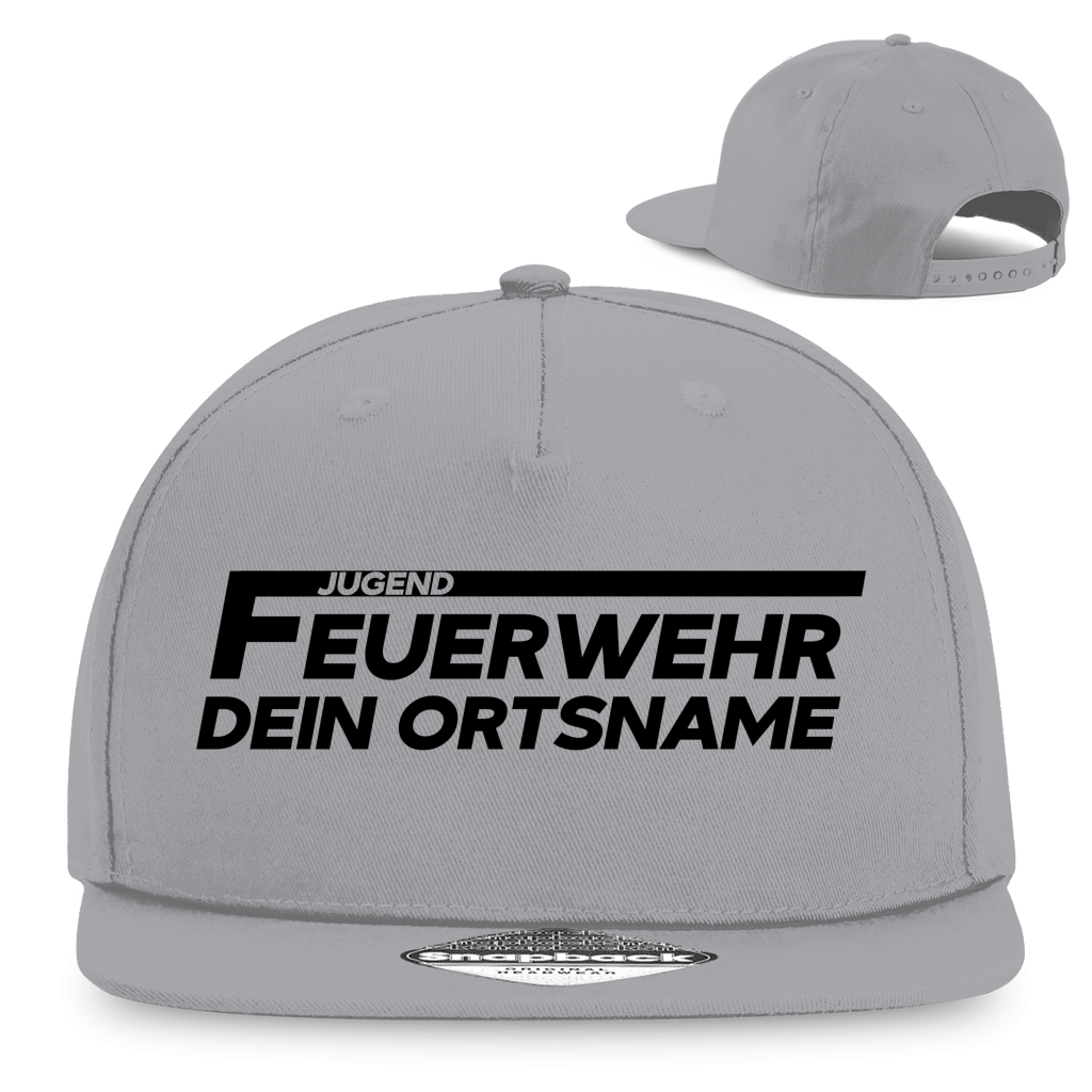 Snapback Rapper Cap - Jugendfeuerwehr [Personalisierbar]