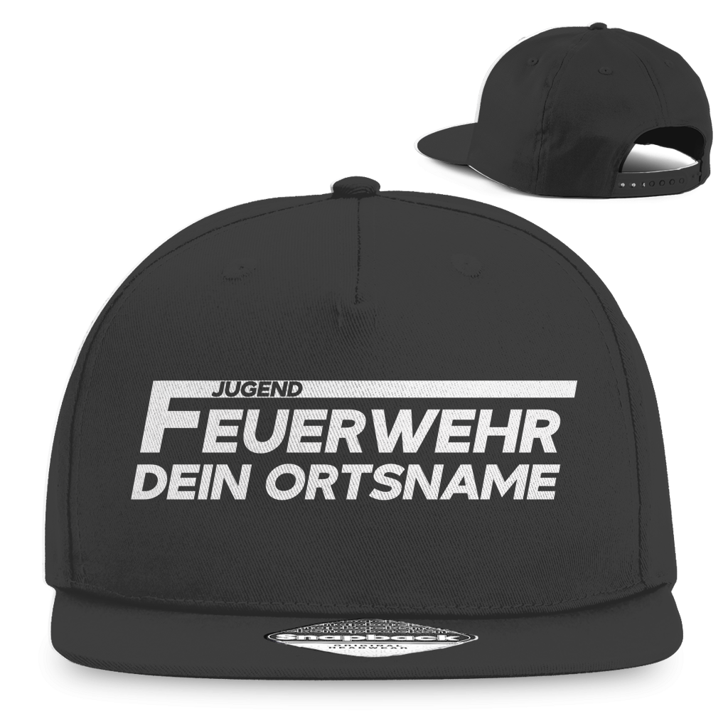 Snapback Rapper Cap - Jugendfeuerwehr [Personalisierbar]