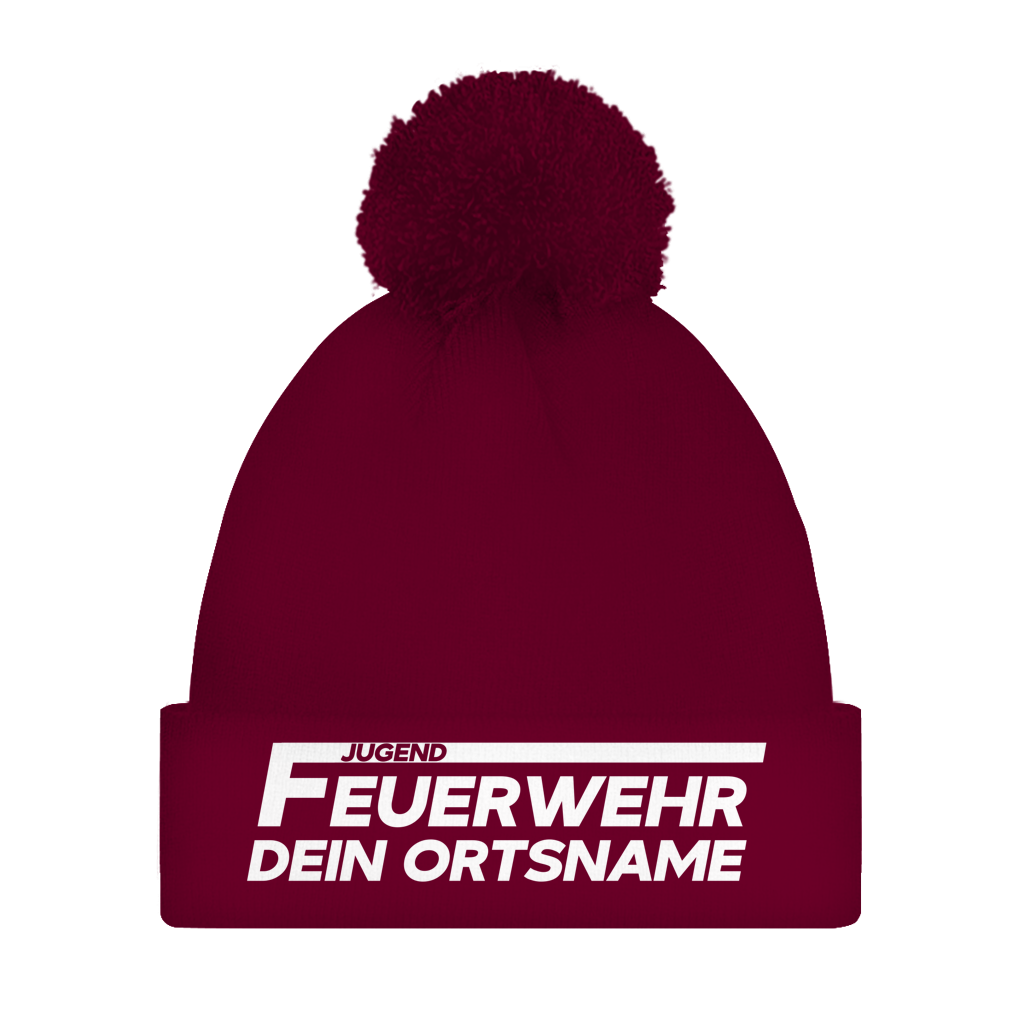 Bommelmütze - Jugendfeuerwehr [Personalisierbar]