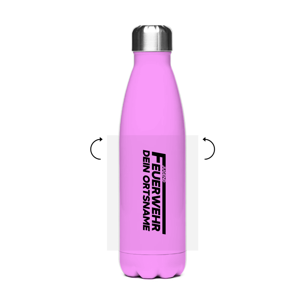 Edelstahl-Thermoflasche - Jugendfeuerwehr [Personalisierbar]