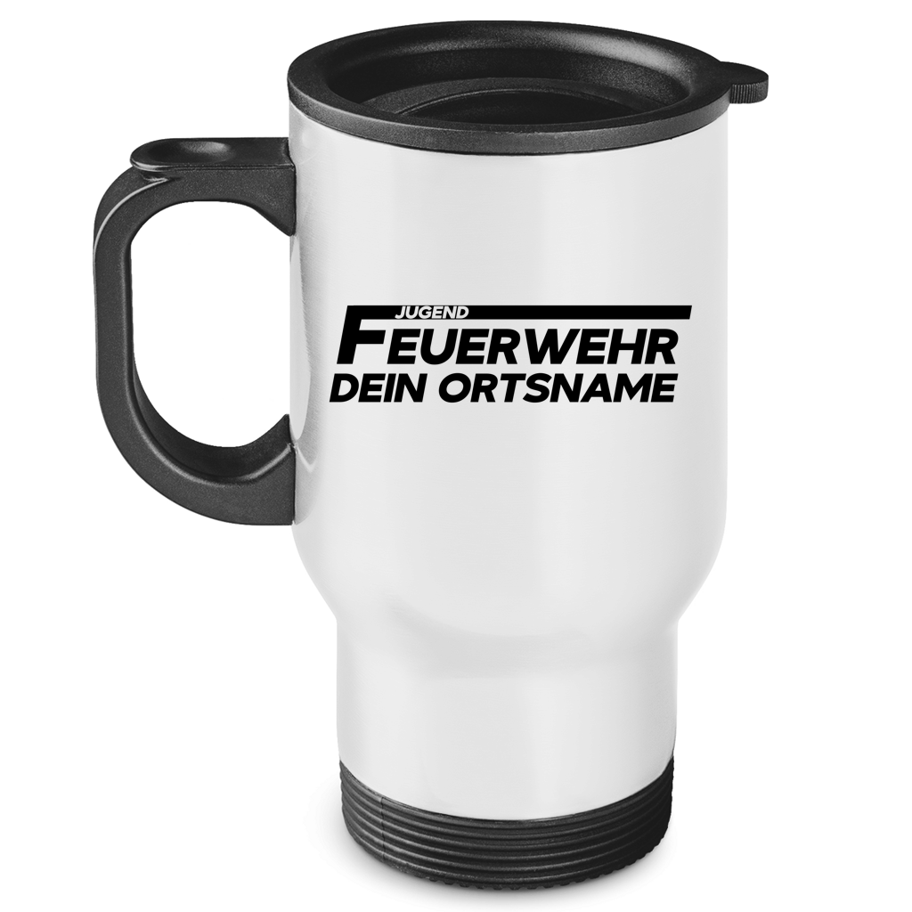 Edelstahl-Thermobecher - Jugendfeuerwehr [Personalisierbar]