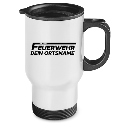 Edelstahl-Thermobecher - Jugendfeuerwehr [Personalisierbar]