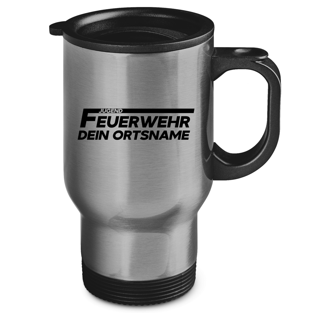 Edelstahl-Thermobecher - Jugendfeuerwehr [Personalisierbar]