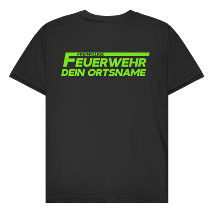 Herren T-Shirt - Freiwillige Feuerwehr Grün [Personalisierbar]