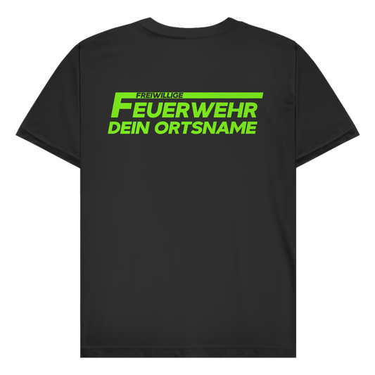 Herren T-Shirt - Freiwillige Feuerwehr Grün [Personalisierbar]