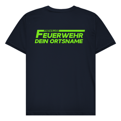 Herren T-Shirt - Freiwillige Feuerwehr Grün [Personalisierbar]