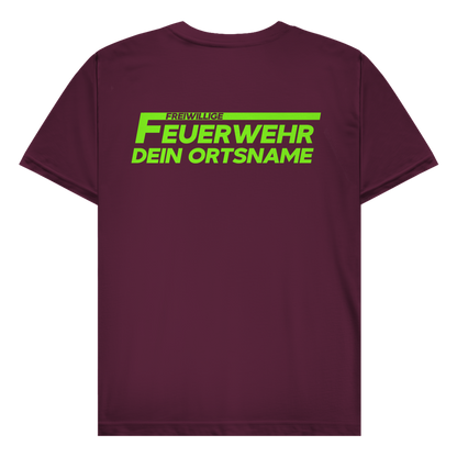 Herren T-Shirt - Freiwillige Feuerwehr Grün [Personalisierbar]