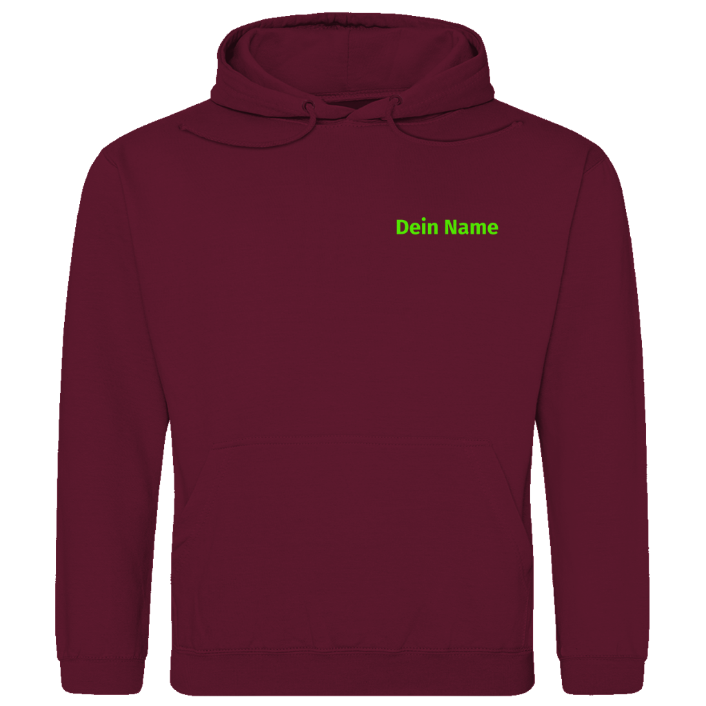 Herren Hoodie - Freiwillige Feuerwehr Grün [Personalisierbar]