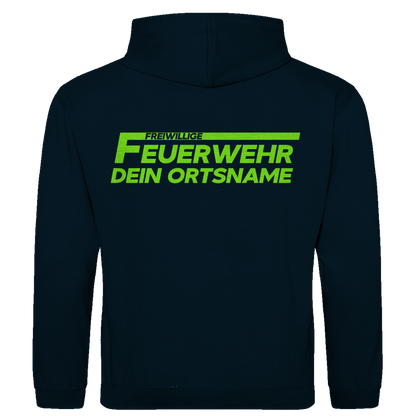 Herren Hoodie - Freiwillige Feuerwehr Grün [Personalisierbar]