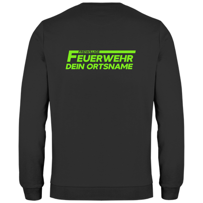 Herren Sweatshirt - Freiwillige Feuerwehr Grün [Personalisierbar]