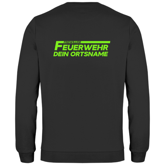 Herren Sweatshirt - Freiwillige Feuerwehr Grün [Personalisierbar]
