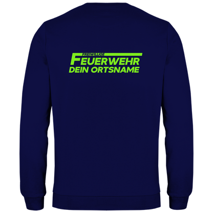 Herren Sweatshirt - Freiwillige Feuerwehr Grün [Personalisierbar]