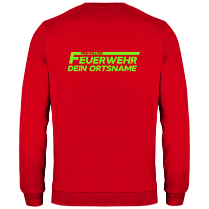Herren Sweatshirt - Freiwillige Feuerwehr Grün [Personalisierbar]