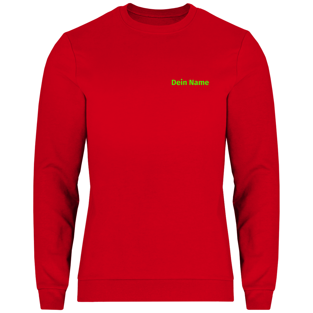 Herren Sweatshirt - Freiwillige Feuerwehr Grün [Personalisierbar]