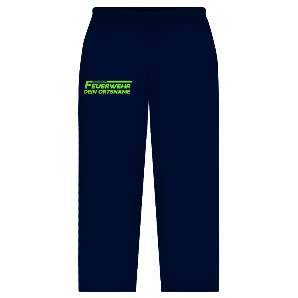 Oversize Sweatpants - Freiwillige Feuerwehr Grün [Personalisierbar]