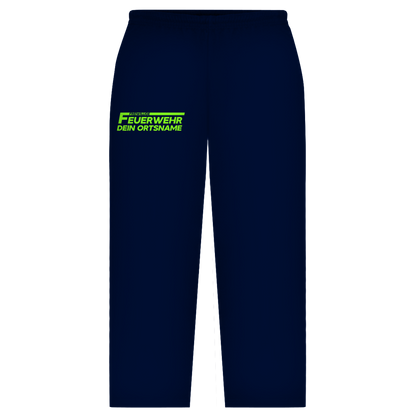 Oversize Sweatpants - Freiwillige Feuerwehr Grün [Personalisierbar]