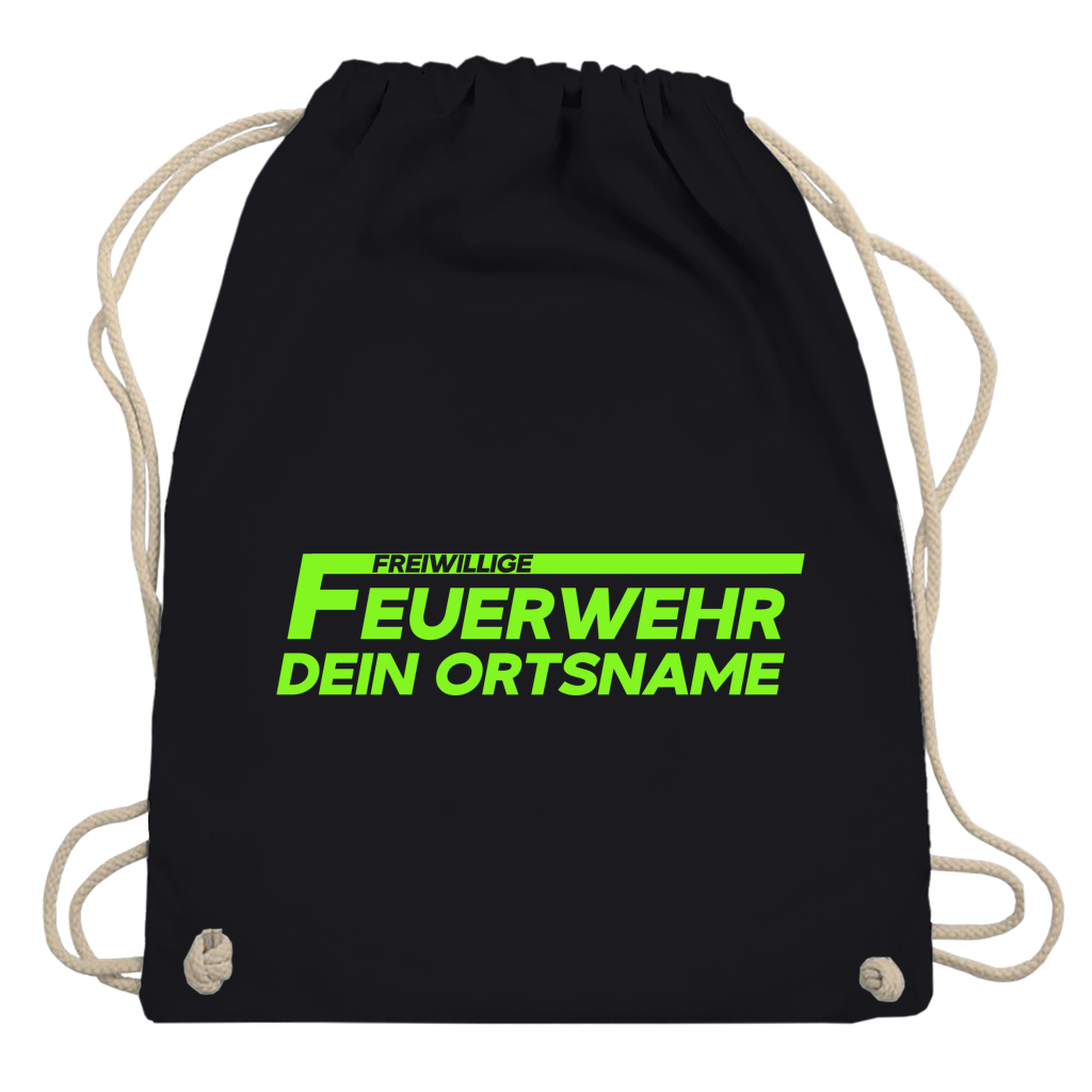 Turnbeutel - Freiwillige Feuerwehr Grün [Personalisierbar]