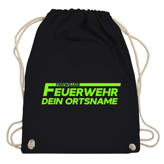 Turnbeutel - Freiwillige Feuerwehr Grün [Personalisierbar]