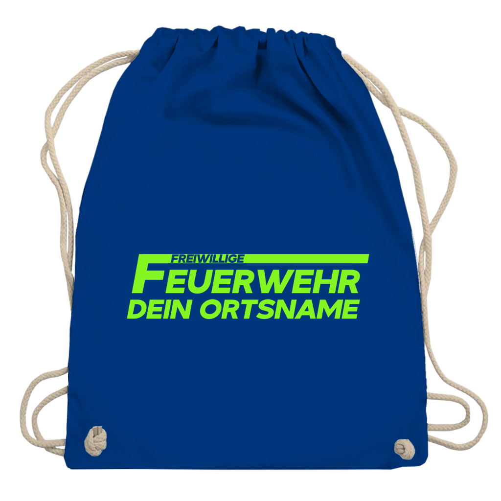 Turnbeutel - Freiwillige Feuerwehr Grün [Personalisierbar]