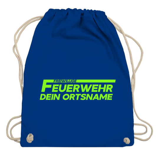 Turnbeutel - Freiwillige Feuerwehr Grün [Personalisierbar]