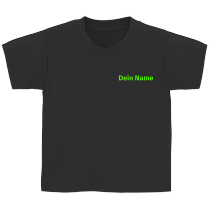 Kinder T-Shirt - Freiwillige Feuerwehr Grün [Personalisierbar]