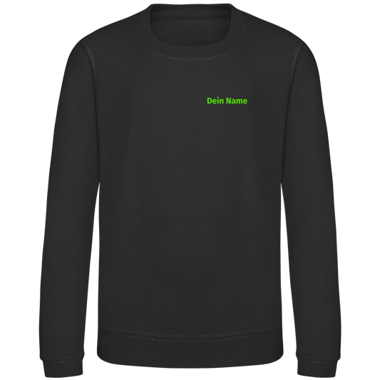 Kinder Sweatshirt - Freiwillige Feuerwehr Grün [Personalisierbar]